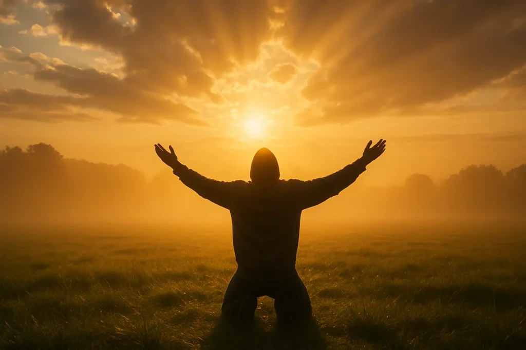 Reze o Salmo 23 como um verdadeiro ato de entrega espiritual. Descubra como essa oração pode transformar sua vida e renovar sua fé todos os dias.