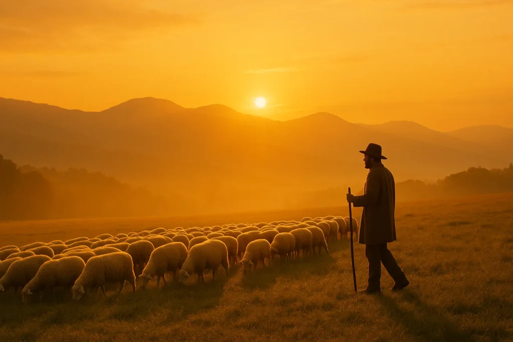 Descubra a força espiritual do Salmo 23 como uma oração de entrega, conforto e fé profunda. Sinta a presença de Deus guiando cada passo do seu caminho.