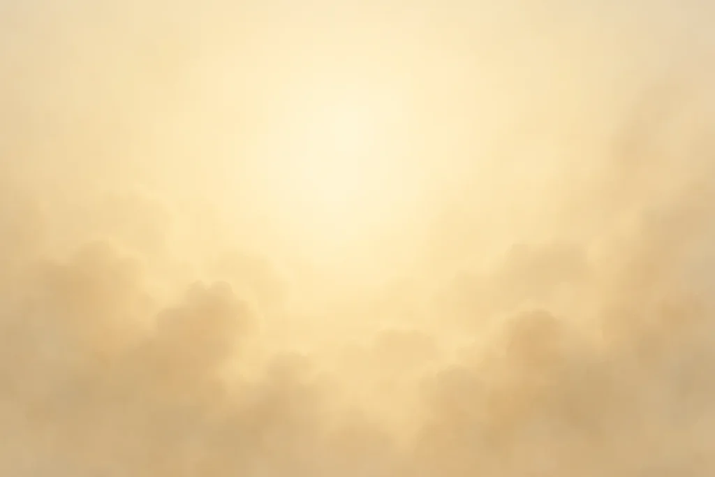 Fundo celestial dourado para reflexões e mensagens espirituais