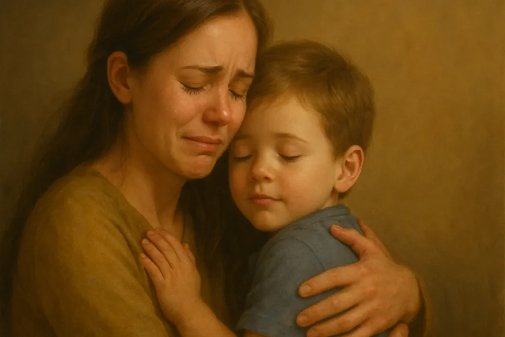 Depoimento de proteção espiritual após oração do anjo da guarda dos filhos