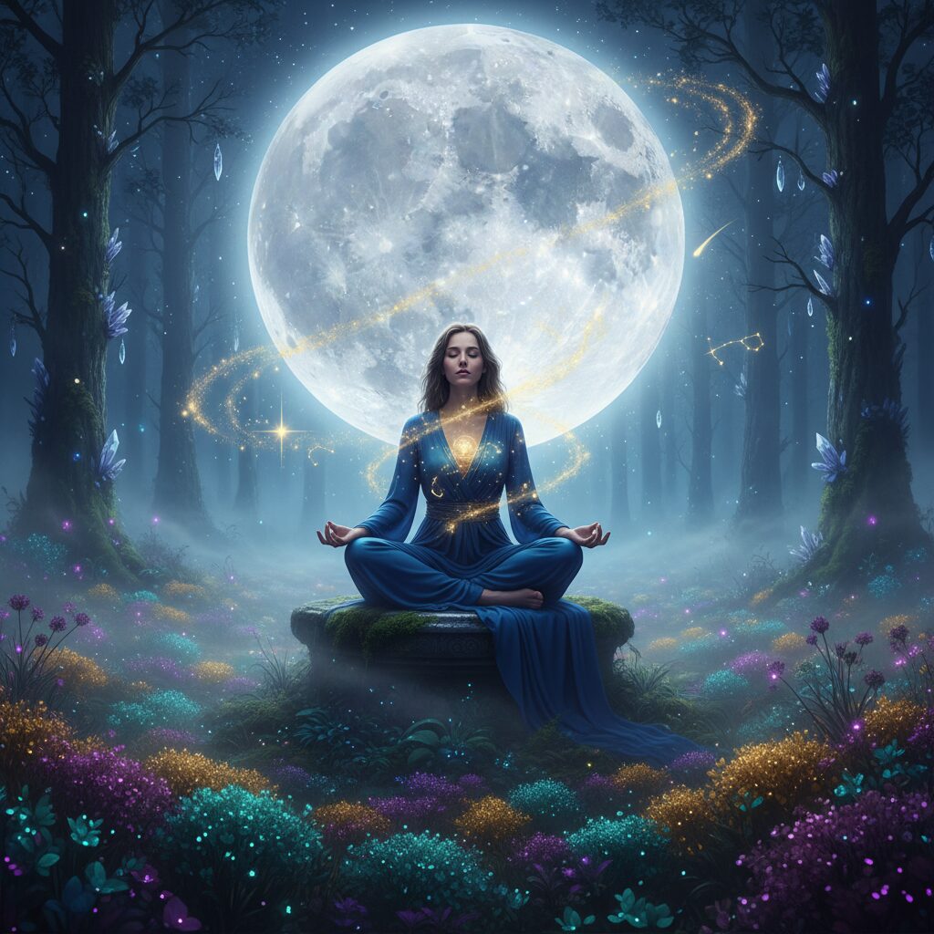 Oração da Lua Cheia para Ganhar Dinheiro e Atrair Abundância - imagem 1