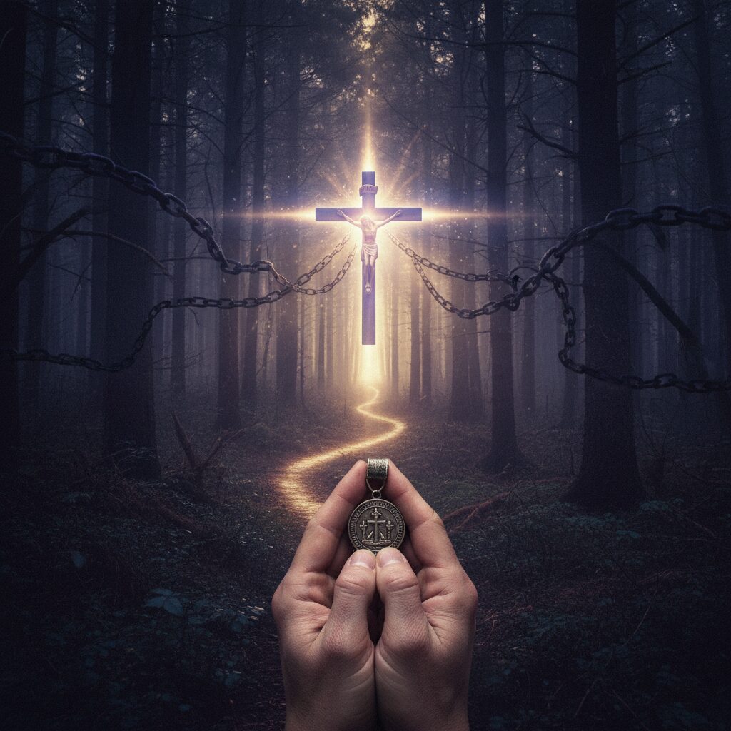 Oração de São Bento: Rompa Bloqueios e Abra Caminhos na Vida - imagem 1