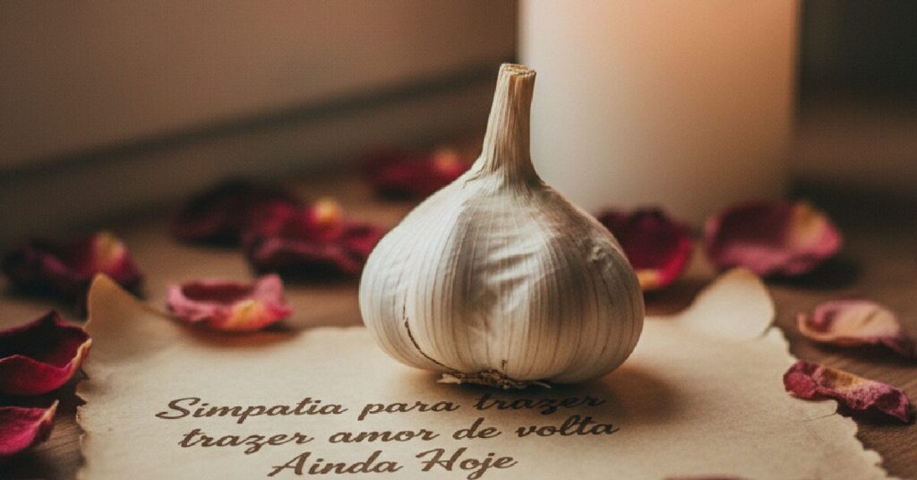 Simpatia para trazer amor de volta Ainda Hoje com alho - imagem 1
