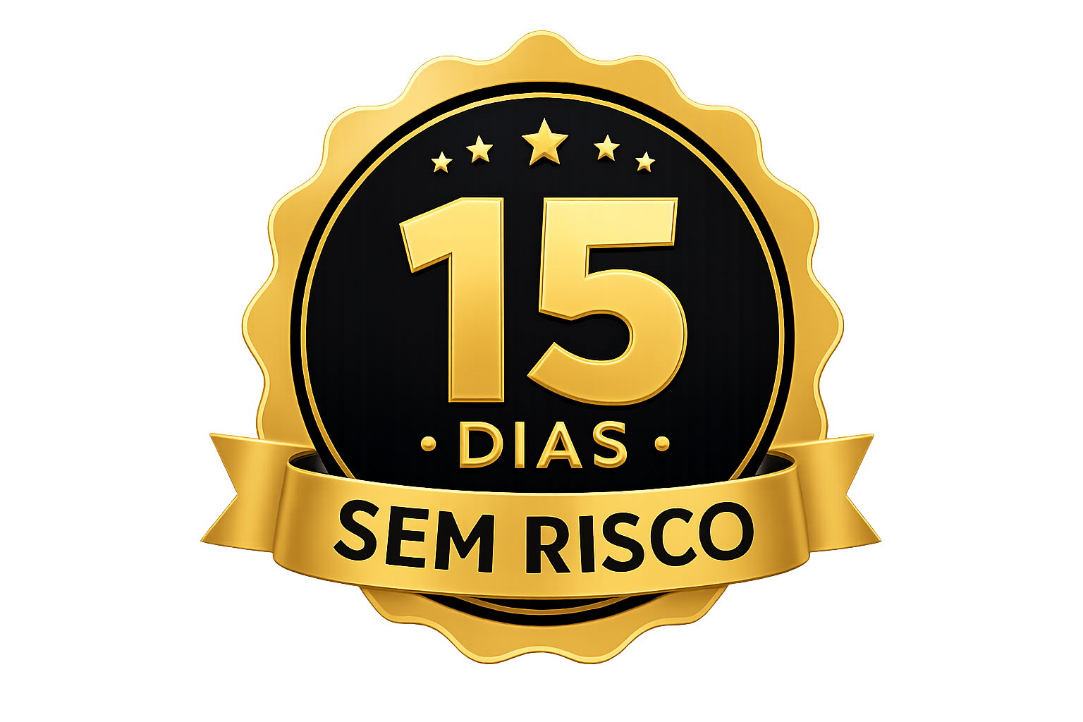 15 Dias de Garantia