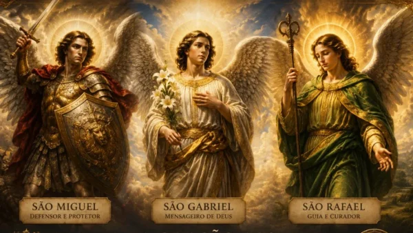 A Oração aos Três Arcanjos (São Miguel, São Gabriel e São Rafael)